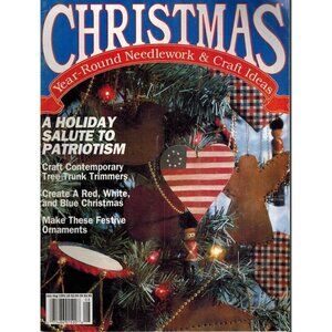 CHRISTMAS YEAR-ROUND NEEDLEWORK & CRAFT IDEAS - JULY/AUGUST 1991